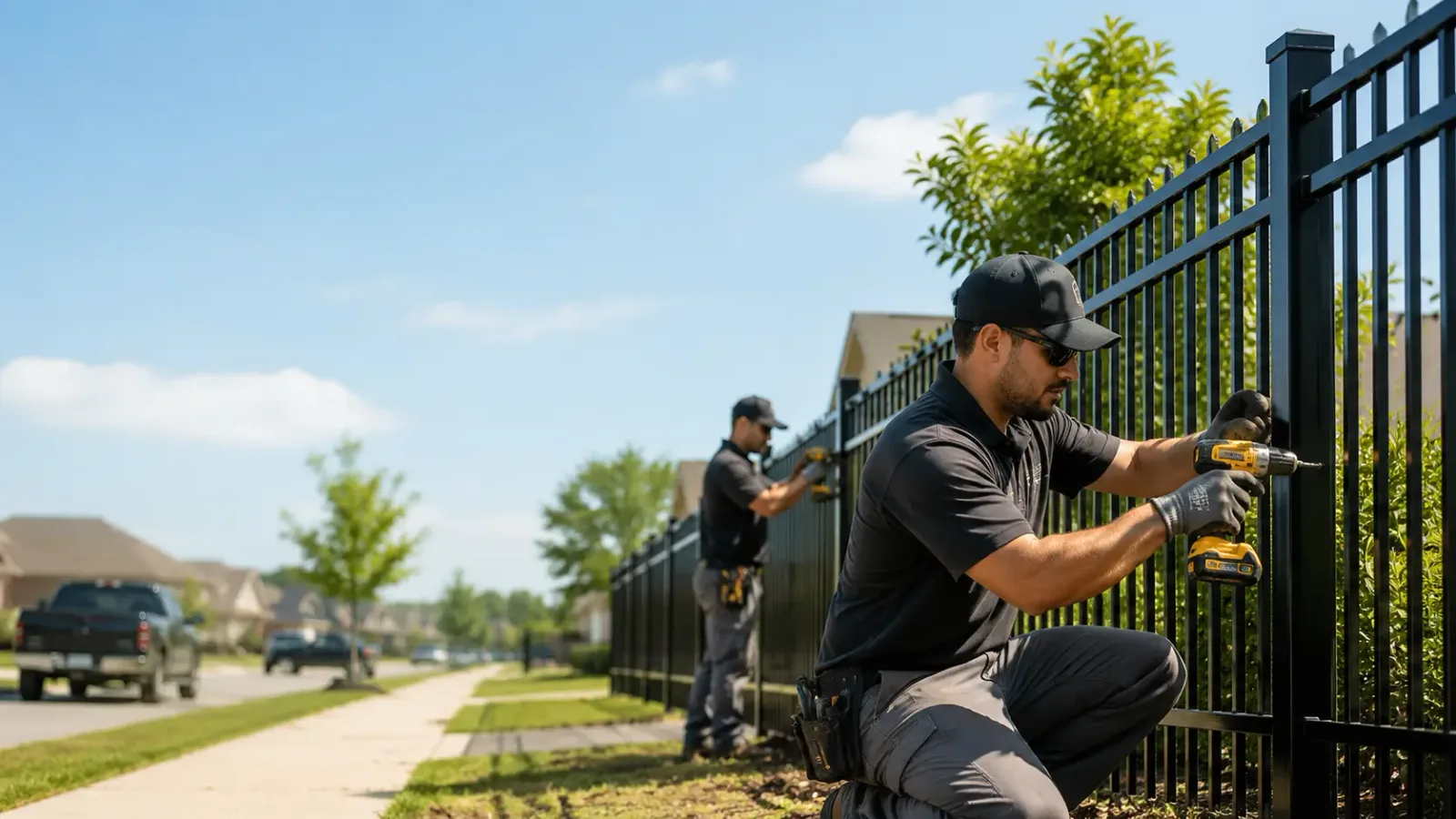 Metal Fence Installation in Pulaski, PA